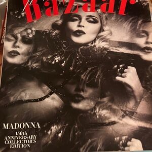 Harper’s bazaar Madonna 150th anniversary collector’s edition magazine